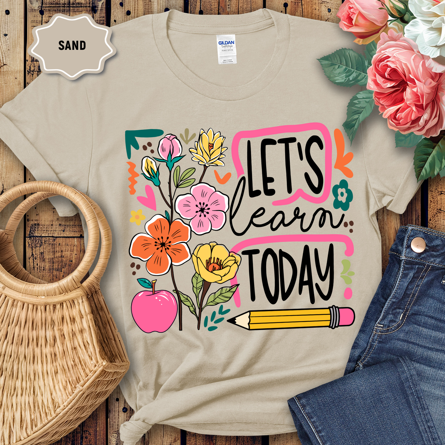 Floral Let's Learn Today