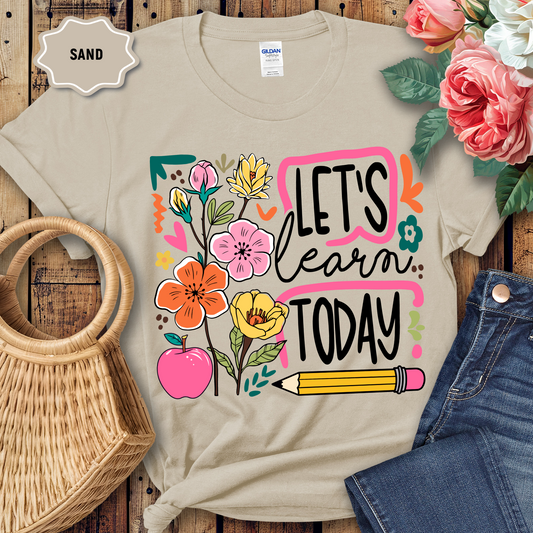 Floral Let's Learn Today
