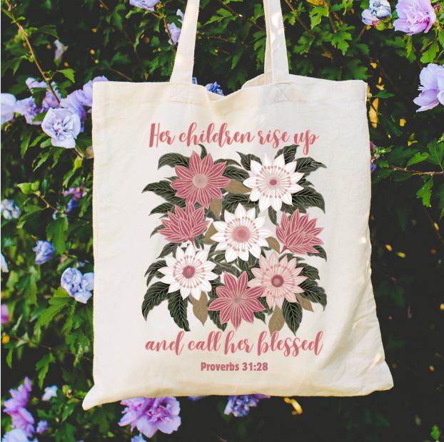 Her Children Rise Up Tote